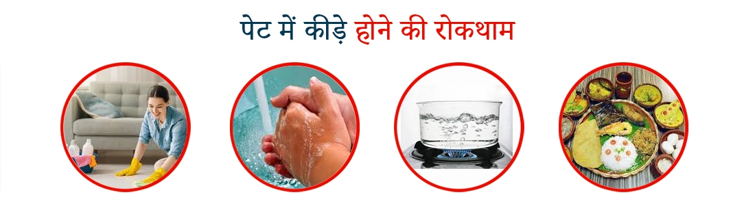 Prevention Tips for Stomach Worm in Hindi